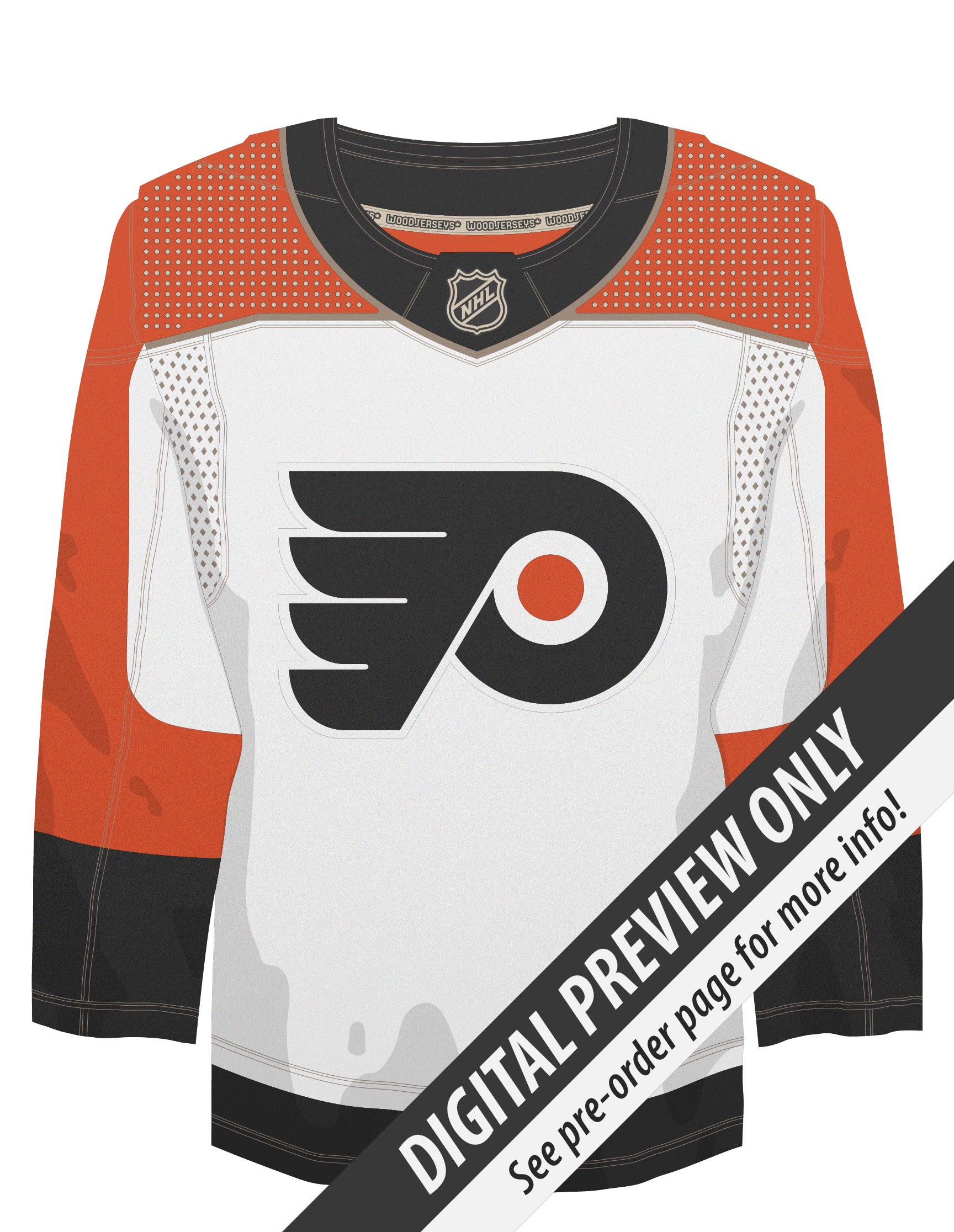 Reebok NHL Philadelphia Flyers Hockey Jersey