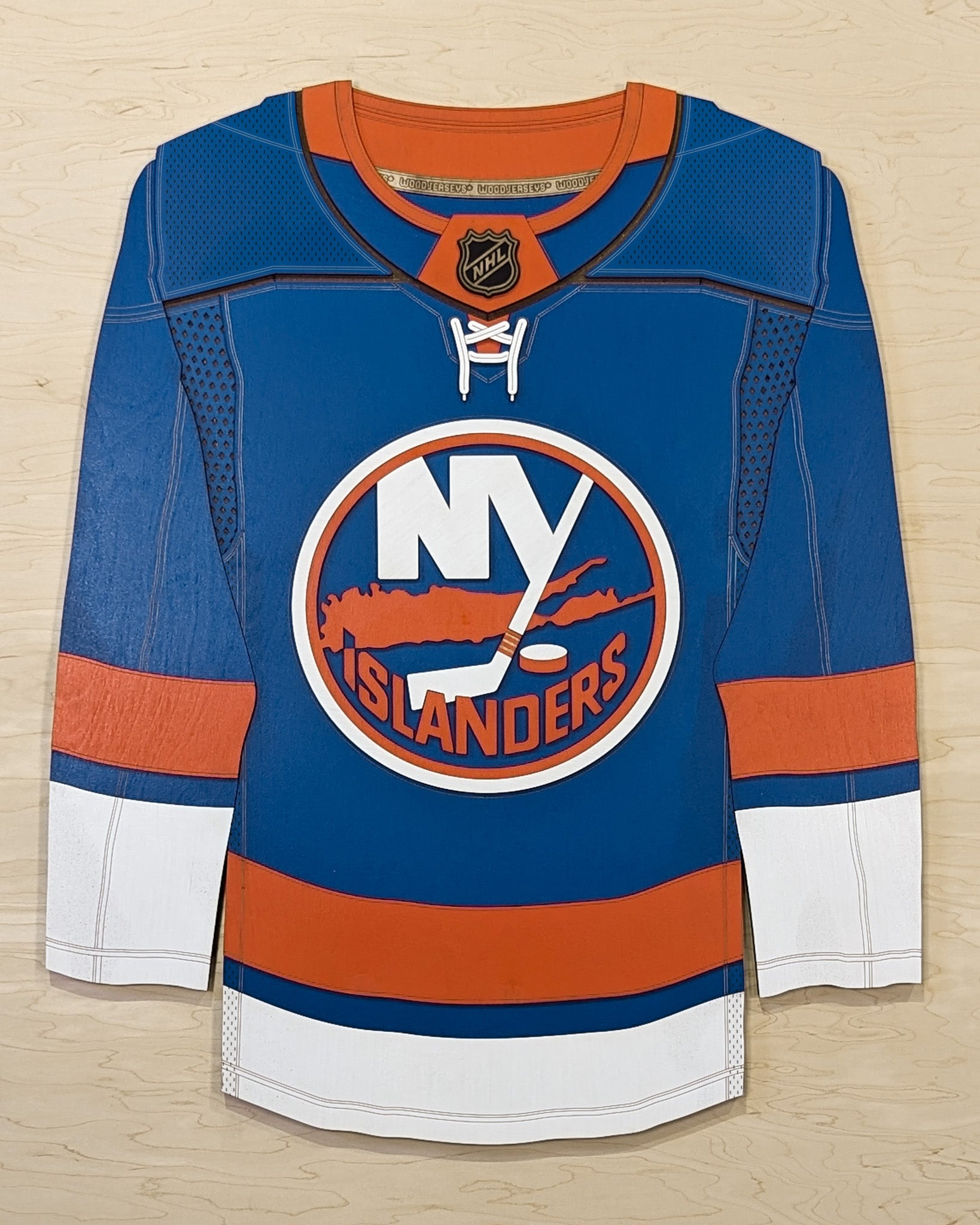 New York Islanders Home WoodJersey WoodJerseys