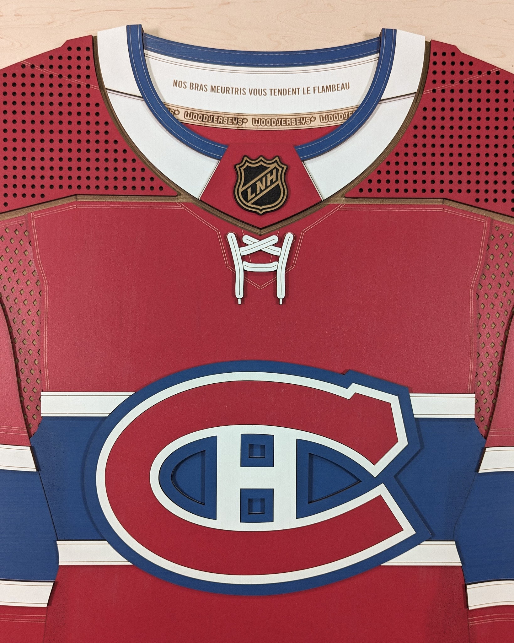 Montreal canadiens new store unstamped jersey